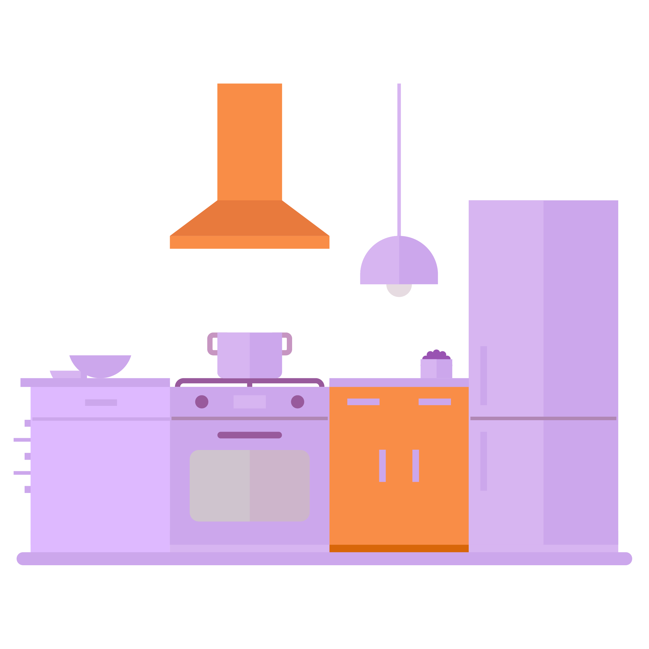 Kitchen illustration