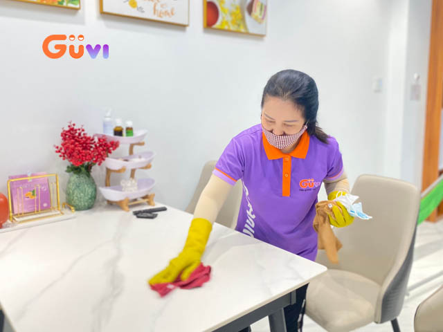 Guvi – giúp việc vệ sinh nhà ở văn phòng q3