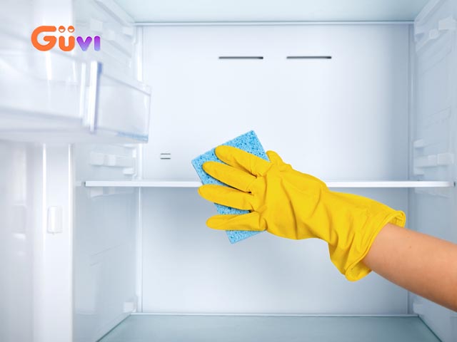 cách vệ sinh làm sạch tủ lạnh hết mùi