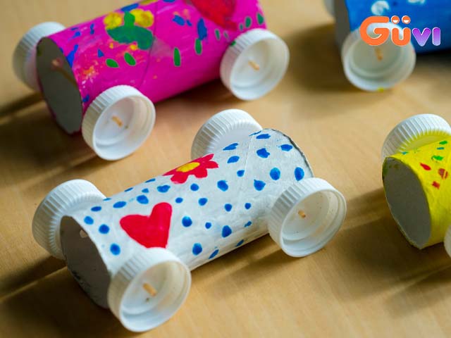 tái chế đồ nhựa thành xe đồ chơi