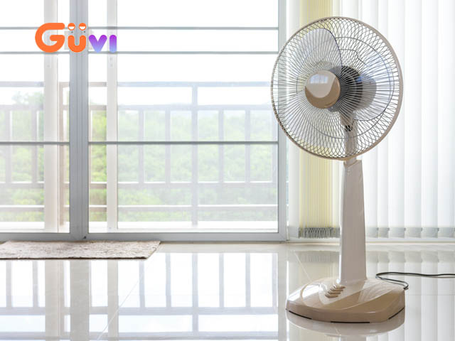 Sử dụng quạt điện