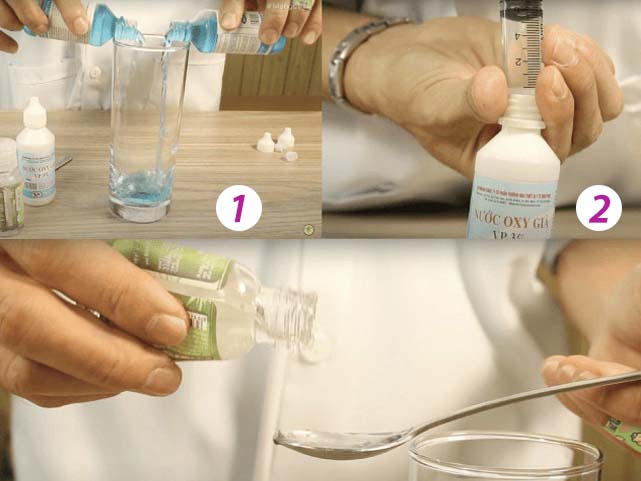Các bước pha chế nước rửa tay khô