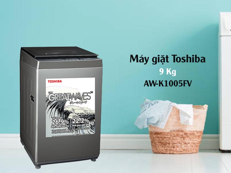 Máy giặt Toshiba 9 kg AW-K1005FV