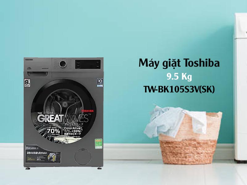 Máy giặt Toshiba 9.5 Kg TW-BK105S3V(SK)
