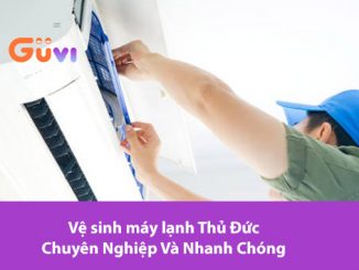 banner ve sinh may lanh Thu Duc