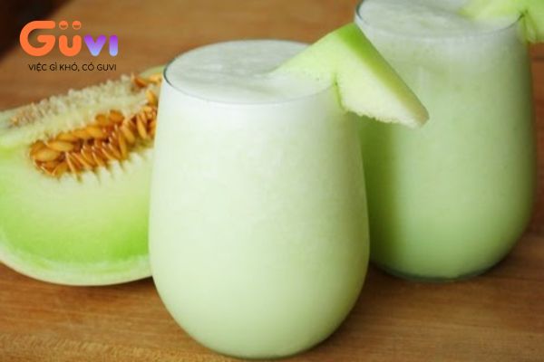 Sinh tố dưa lê